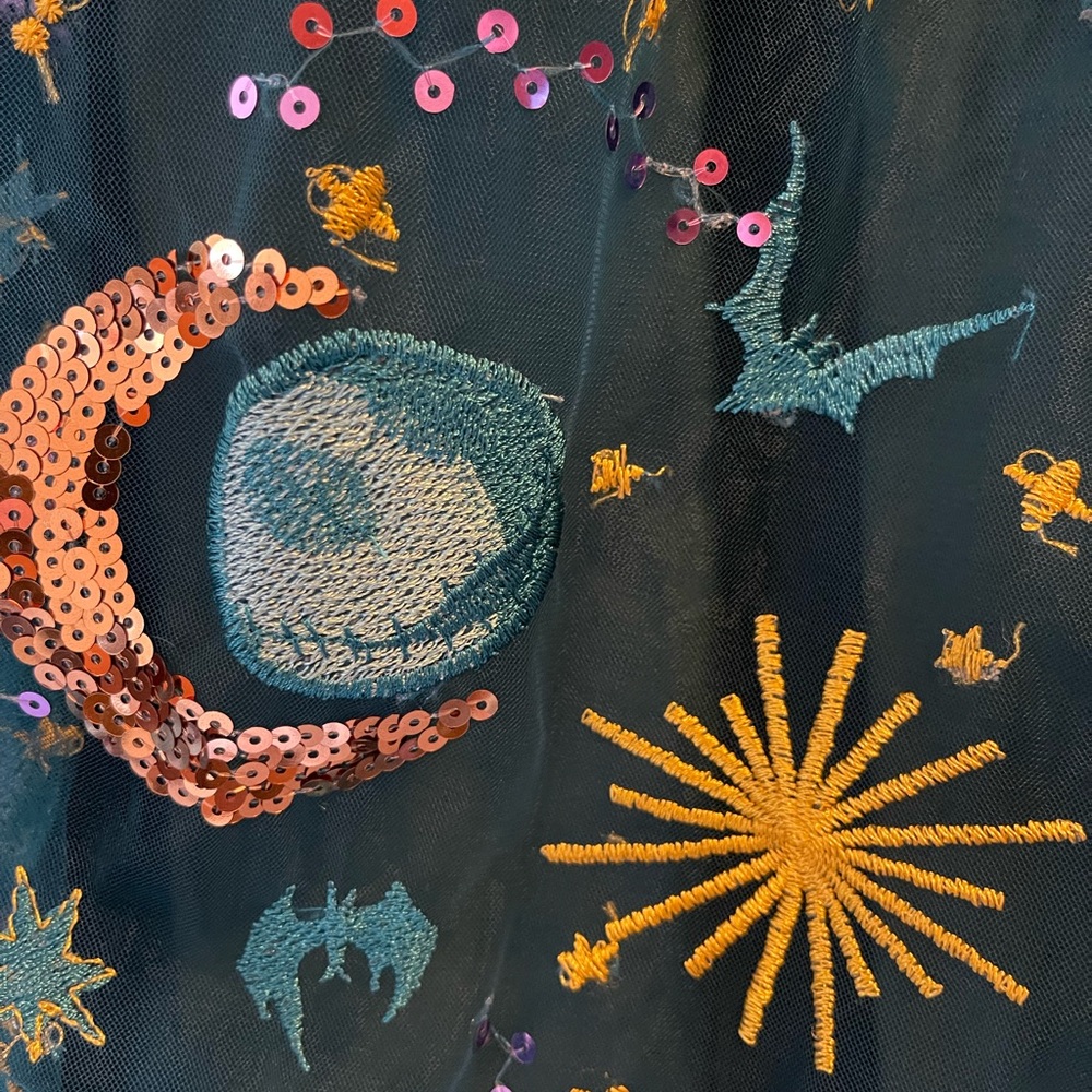 Disney Her Universe Nightmare Before Christmas Embroidered Skirt - Picture 2 of 3